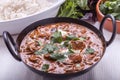 Curry in Karachi dish Royalty Free Stock Photo