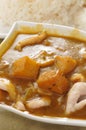 Curry pork rice
