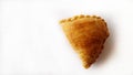 Curry Puff with Bean Paste on white background. Royalty Free Stock Photo