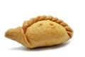 Curry puff isolated on white background Royalty Free Stock Photo