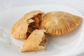 Curry puff pastry Royalty Free Stock Photo