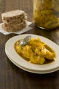 Curry snoek from the Cape Royalty Free Stock Photo