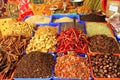 Curry spices at Varkala Royalty Free Stock Photo