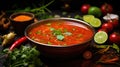 curry tomato indian food spicy Royalty Free Stock Photo