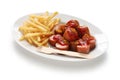 Currywurst, curry sausage