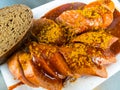 Currywurst Royalty Free Stock Photo