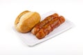 Currywurst - german sausage Royalty Free Stock Photo