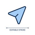 Cursor arrow pointer pixel perfect RGB color ui icon Royalty Free Stock Photo