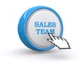 Cursor hand on sales team button