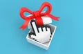 Cursor inside gift