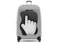 Cursor inside suitcase