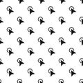 Cursor modern click pattern seamless vector