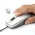 Cursor pointer mouse click Royalty Free Stock Photo