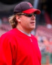 Curt Schilling Boston Red Sox Royalty Free Stock Photo