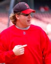Curt Schilling Boston Red Sox Royalty Free Stock Photo