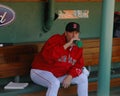 Curt Schilling, Boston Red Sox Royalty Free Stock Photo