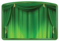 Curtain Royalty Free Stock Photo