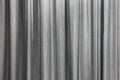 Curtain background detail with waves in black and white Royalty Free Stock Photo