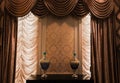 The curtain Royalty Free Stock Photo