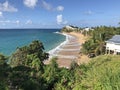 Curtain Bluff Resort, St. Mary, Antigua and Barbuda Royalty Free Stock Photo