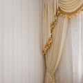 Curtain detail Royalty Free Stock Photo