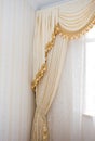 Curtain detail Royalty Free Stock Photo