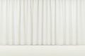 Curtain or drapes background. 3d render Royalty Free Stock Photo