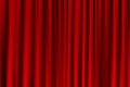 Curtain or drapes red background Royalty Free Stock Photo