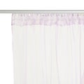 Curtain isolated on white Royalty Free Stock Photo