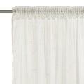 Curtain isolated on white Royalty Free Stock Photo