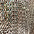 Curtain made of steel chains Royalty Free Stock Photo