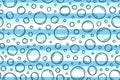 Curtain seamless pattern. Shower curtain. Bubbles background for design prints. Abstract cute texture for bathroom curtains. Hand Royalty Free Stock Photo