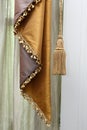 Curtain and tassel