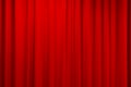 Curtain texture red Royalty Free Stock Photo