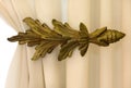 Curtain tieback Royalty Free Stock Photo