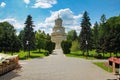 Curtea de Arges Monastery court Royalty Free Stock Photo