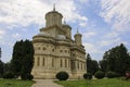 Curtea de Arges monastery is known because of the legend of arch Royalty Free Stock Photo