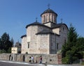 Curtea Domneasca Church in Curtea de Arges Royalty Free Stock Photo