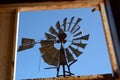 Windmill detail. Curtin Springs cattle station. Lasseter Highway. Northern Territory. Australia