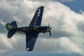 CURTISS-WRIGHT SB2C-5 `HELLDIVER` Royalty Free Stock Photo