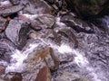 Curug Tilu, one of the waterfall favorite natural attractions in Baturaden, Banyumas, Central Java