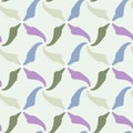 Curv fan  shaped  effect seamless pattern Royalty Free Stock Photo