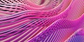 Curve Dynamic Fluid Liquid Wallpaper. Multicolored 3D stripes