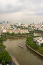 The Curve of Nhieu Loc Canal,