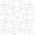 Curve wavy lines seamless pattern, vector repeat endless background, tangled stripes trendy tiling wallpaper motif. Usable for fa Royalty Free Stock Photo