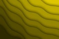 Curved abstract background - YELLOW