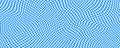 Curved checkerboard background, blue abstract distorted grid texture Royalty Free Stock Photo