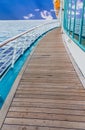 Curved Deck on Ship