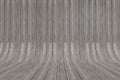 Curved gray wooden parquet backdrop - A good background for displaying objects