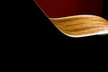 Curved Guitar Royalty Free Stock Photo